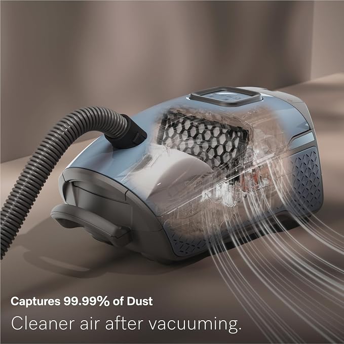 NEW Guard L1 Bagged Canister Vacuum Cleaner with AirClean Filter, Electro Plus Floorhead, AllTeQ Universal Floorhead, LED