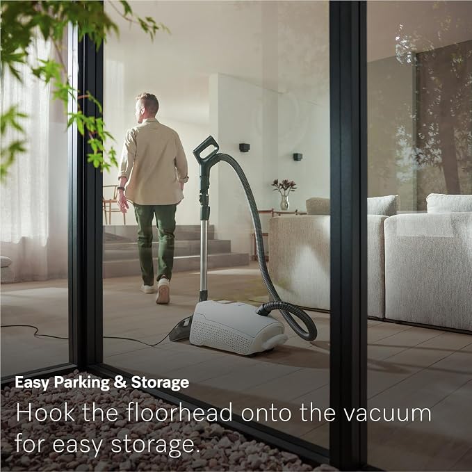 NEW Guard L1 Bagged Canister Vacuum Cleaner with AirClean Filter, Electro Plus Floorhead, AllTeQ Universal Floorhead, LED