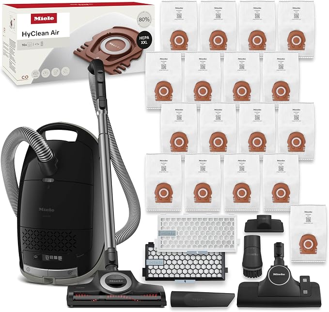 NEW Guard M1 Cat & Dog Bagged Canister Vacuum for Pet Owners with Odor-Reducing Active AirClean Filter, TurboTeQ