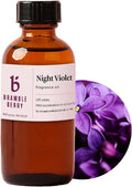Night Violet Fragrance Oil 2 oz | Dark Floral & Powdery Musk Scent for Soap, Candles, product image
