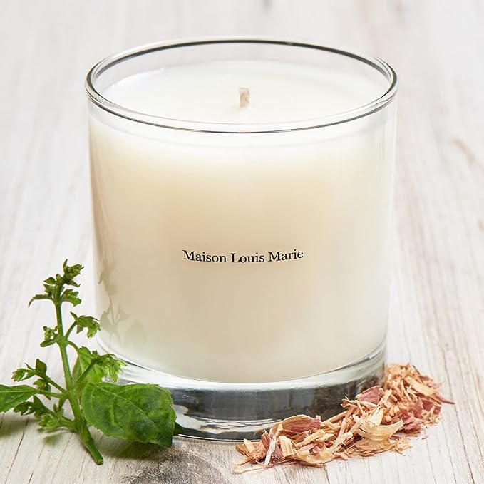 No.02 Le Long Fond Soy Wax Candle | Luxury Fragrance s for a Modern World (8.5 oz | 240 g), alternate product view 4