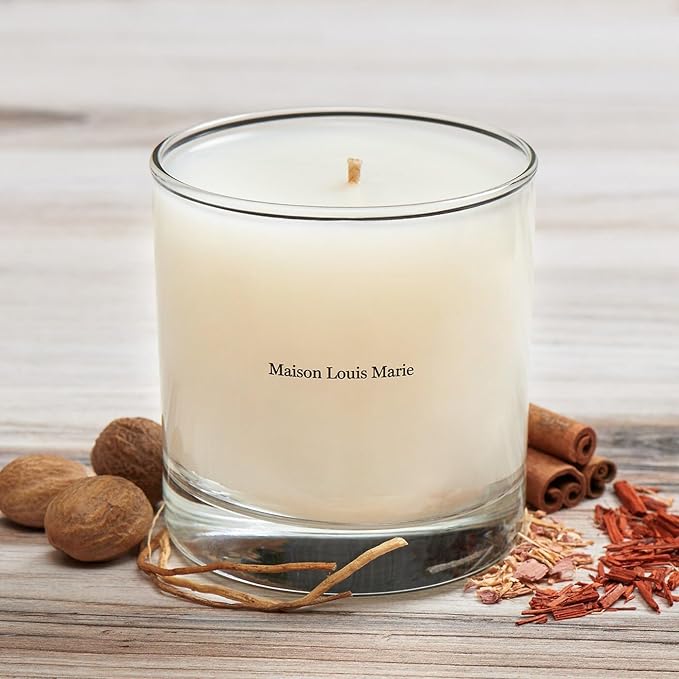 No.04 Bois de Balincourt Soy Wax Candle | Luxury Fragrance s for a Modern World (8.5 oz | 240 g), alternate product view 2