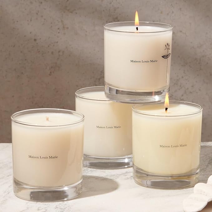 No.04 Bois de Balincourt Soy Wax Candle | Luxury Fragrance s for a Modern World (8.5 oz | 240 g), alternate product view 3