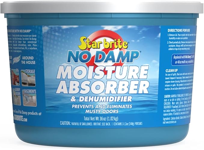 No Damp Dehumidifier 36 oz Bucket 36 oz Plastic Black, product image