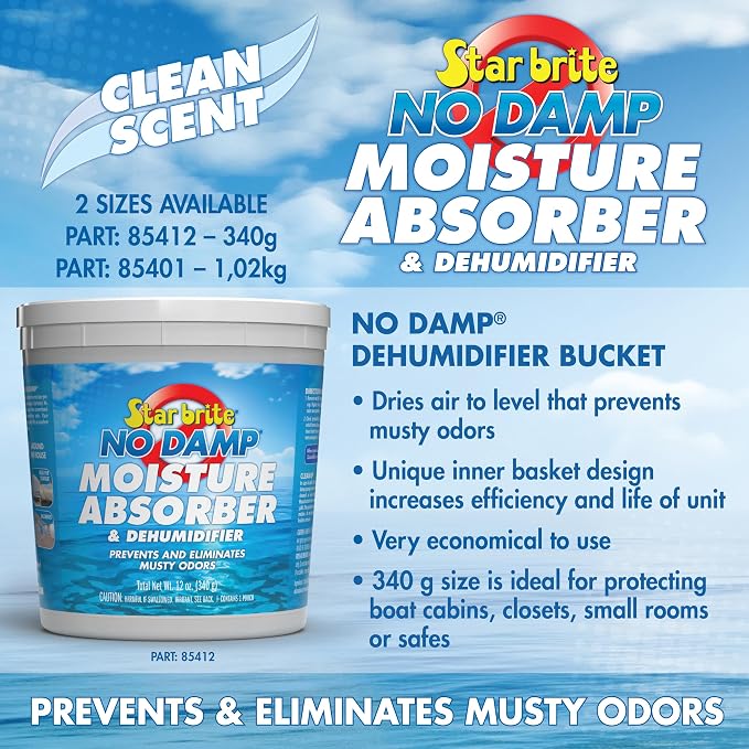No Damp Dehumidifier 36 oz Bucket 36 oz Plastic Black, alternate product view 3
