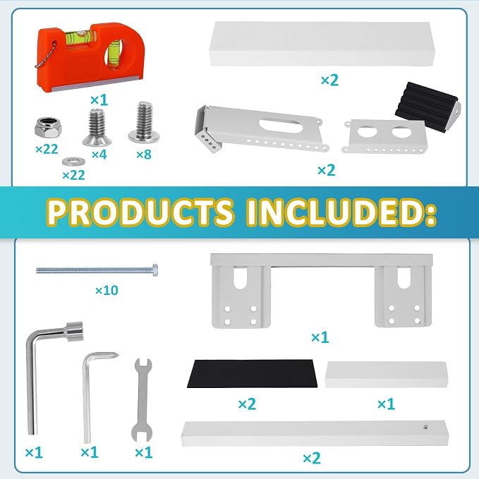 No Drilling Air Conditioner Bracket Adjustable Universal Window AC Support Bracket for Single/Double Hung Windows Heavy Duty