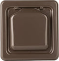 Exclusive Dual Door Dryer Vent Cover Outdoor 4 inch, Made in USA w Highest UV Resistant Plastic in any Outdoor