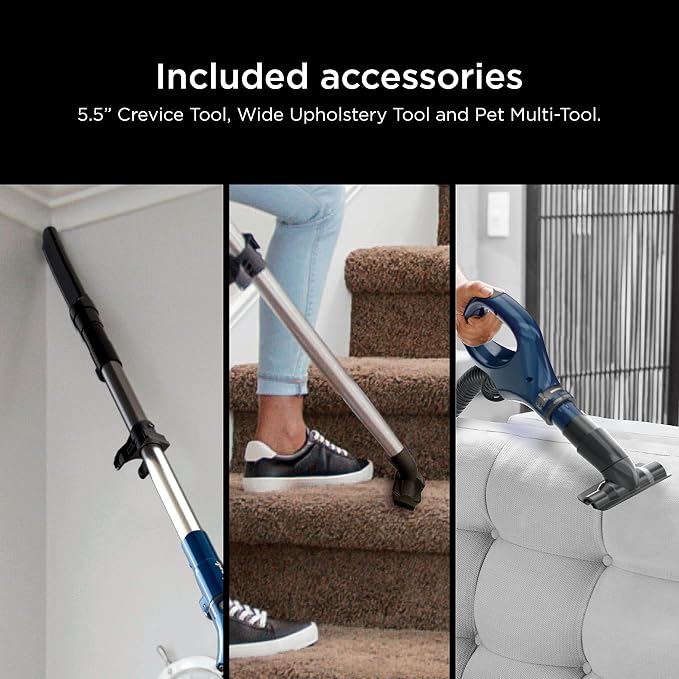 NV151 Navigator Swivel Pro Complete Upright Vacuum with HEPA Filtration, Swivel Steering, Pet Power Brush, Crevice Tool &