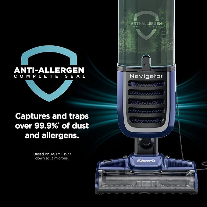 NV151 Navigator Swivel Pro Complete Upright Vacuum with HEPA Filtration, Swivel Steering, Pet Power Brush, Crevice Tool &