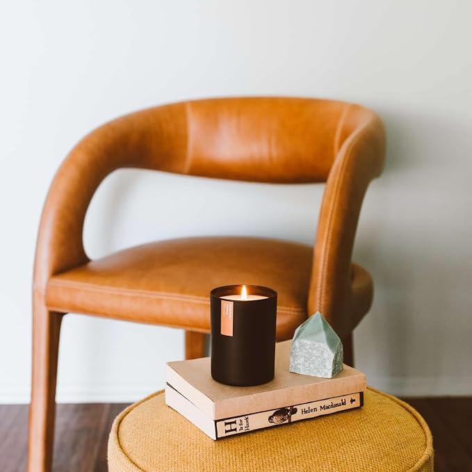 . Oakmoss & Amber Scented Candle - 75 Hour Burn - Luxury made from natural materials Soy Wax Candles, alternate product view