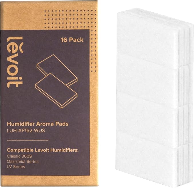 OasisMist Smart Cool and Warm Mist Humidifiers & Aroma Pads 16 Pack, Humidifier Replacement Filters & Humidifier Replacement