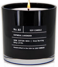 | Oatmeal Lavender | Luxury Scented Soy Jar Candle | Hand Poured in The USA | Highly Scented & Long Lasting (9, product image