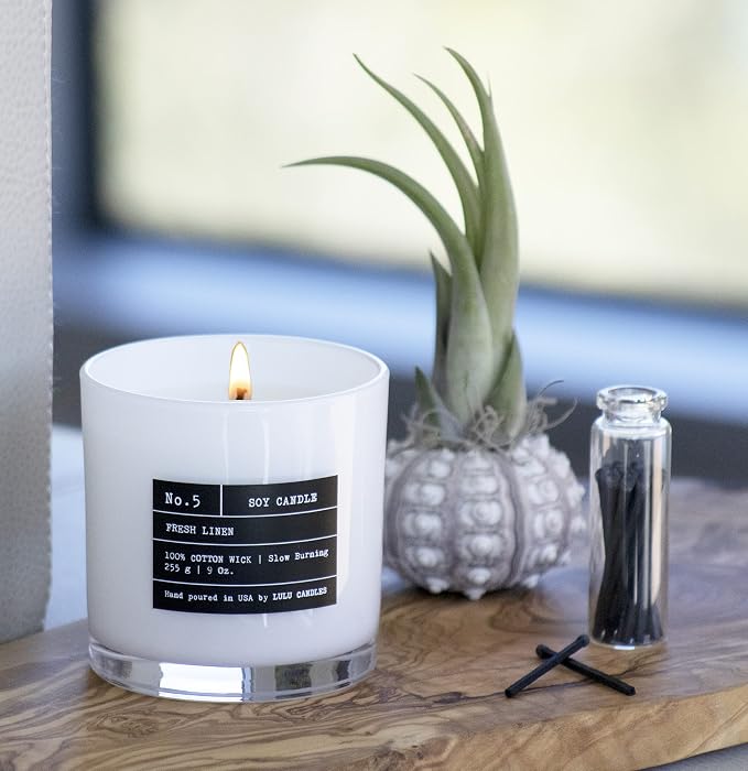 | Ocean Breeze | Luxury Scented Soy Jar Candle | Hand Poured in The USA | Highly Scented & Long Lasting (9 Oz., alternate