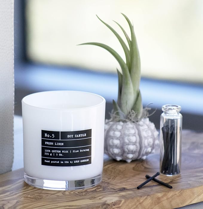 | Ocean Mist & Sea Salt | Luxury Scented Soy Jar Candle | Hand Poured in The USA | Highly Scented & Long, alternate product