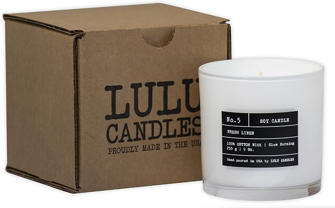 | Ocean Mist & Sea Salt | Luxury Scented Soy Jar Candle | Hand Poured in The USA | Highly Scented & Long, alternate product