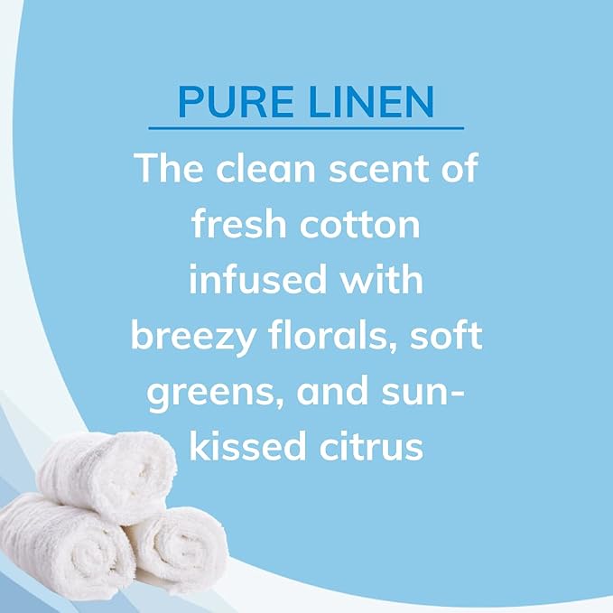 Odor Absorbing Solid Air Freshener, Pure Linen, 8-Ounce, Pack of 6 in Pure Linen., alternate view 4