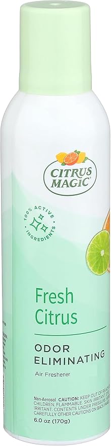Odor Eliminating Air Freshener Spray, Fresh Citrus, 6-Ounce, Pack of 2 in Fresh Citrus., alternate view 4
