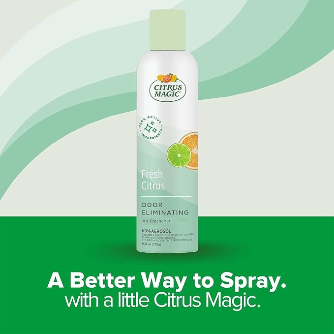 Odor Eliminating Air Freshener Spray, Fresh Citrus, 6-Ounce, Pack of 2 in Fresh Citrus., alternate view 5