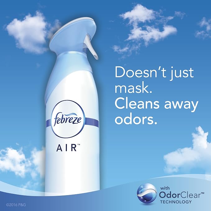 Odor-Fighting Air Freshener with Gain Moonlight Breeze Scent, 8.8 fl oz 10.2 inches Blue, alternate product view 6