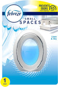 Odor-Fighting SMALL SPACES Air Freshener, Linen & Sky, 1 count 1 count 6.45 inches Blue, product image