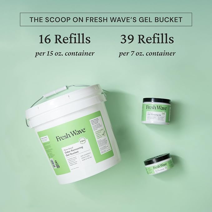 Odor Removing Gel Bucket, 15.5 lb. (248 oz.), Original Scent Refill - Odor Absorbers for Home, Safer Odor Relief, alternate
