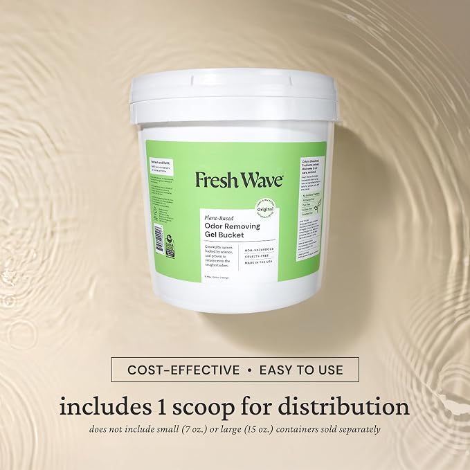 Odor Removing Gel Bucket, 15.5 lb. (248 oz.), Original Scent Refill - Odor Absorbers for Home, Safer Odor Relief, alternate