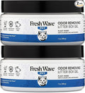 Odor Removing Litter Box Gel, 7 oz. |Pack of 2 | Safer Pet Odor Eliminator for Home and Litter Box Area in 7 oz
