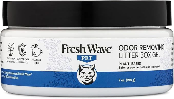 Odor Removing Litter Box Gel, 7 oz. | Safer Pet Odor Eliminator for Home and Litter Box Area in 7 oz.