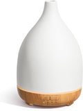 Oil Diffuser, 300ML Ceramic Diffuser for Essential Oils Handcrafted Aromatherapy Diffuser Ultrasonic Cool Mist Humidifier