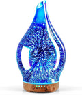 Oil Diffuser 3D Glass Aromatherapy Ultrasonic Humidifier, Air Refresh Auto Shut-Off, Timer Setting, product image
