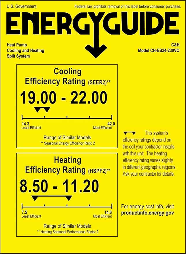 Olivia Series, 24,000 BTU, 230V, 21 SEER2, Single Zone Mini Split AC/Heating Ductless Inverter System, Including Installation