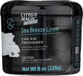 On The Go Odor Absorbing Solid Air Freshener, Sea Breeze Linen, 8-Ounce, Pack of 1, product image