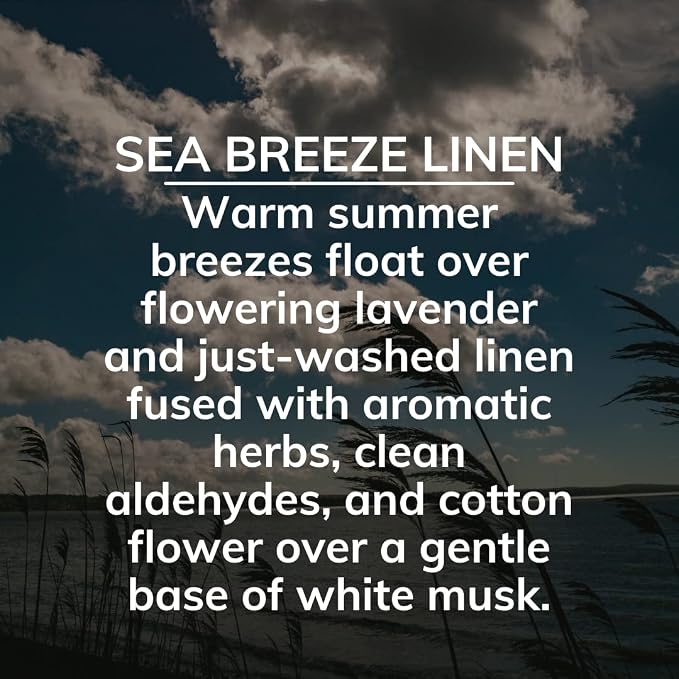 On The Go Odor Absorbing Solid Air Freshener, Sea Breeze Linen, 8-Ounce, Pack of 2, alternate product view 4