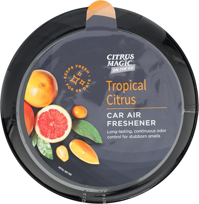 On The Go Odor Absorbing Solid Air Freshener, Tropical Citrus, 8-Ounce, alternate product view 2