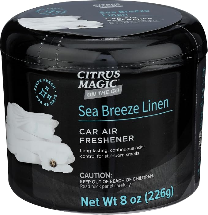 On The Go Solid Air Absorber Sea Breeze Linen, Pack of 3, 8-Ounces Each (866472509) in Sea Breeze Linen., alternate view 2