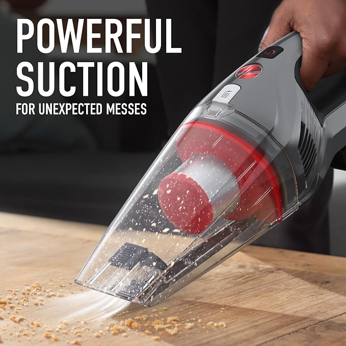 ONEPWR Cordless Handheld Vacuum Cleaner, Powerful Suction, Lightweight and Compact, Perfect for Quick Pick-Ups, Includes