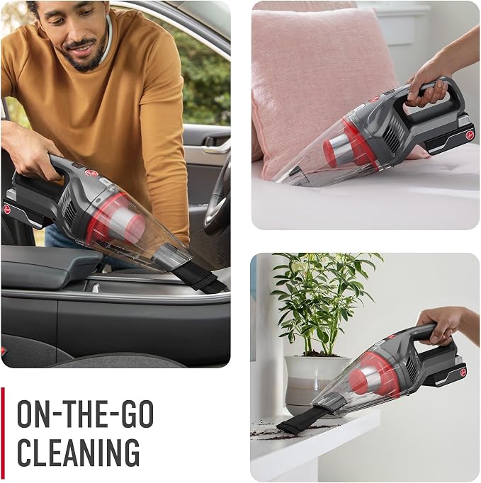 ONEPWR Cordless Handheld Vacuum Cleaner, Powerful Suction, Lightweight and Compact, Perfect for Quick Pick-Ups, Includes