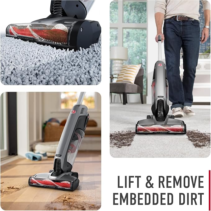 ONEPWR Evolve Pet Cordless Vacuum Cleaner, Black, Lightweight Stick Vac, Small Upright Vacuum Cleaner, Ideal for Pet Hair