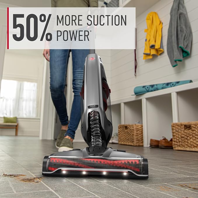ONEPWR Evolve Pet Elite Cordless Vacuum Cleaner, Lightweight Stick Vac, Small Upright Vacuum Cleaner, Ideal for Pet Hair, XL