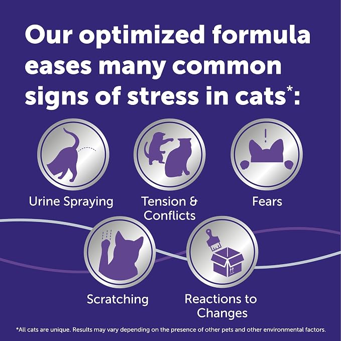 Optimum 3 x 30 Day Cat Calming Refills for Pheromone Diffuser, 3 x 48ml Value Pack - Helps Reduce Common Signs, alternate