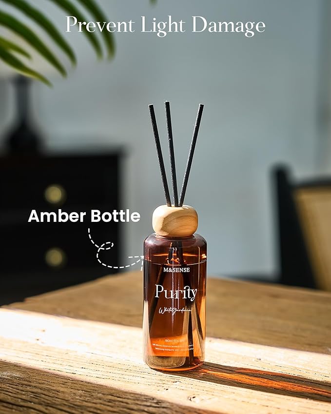 Orange Blossom Reed Diffuser: Upgraded Formula 6.3 fl oz made from natural materials Aroma Set with Sticks, alternate product