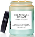 Orange Creamsicle Scented Candle, 19.4oz 110 Hours Slow Burning made from natural materials Natural Soy Wax 2 Wick Candle