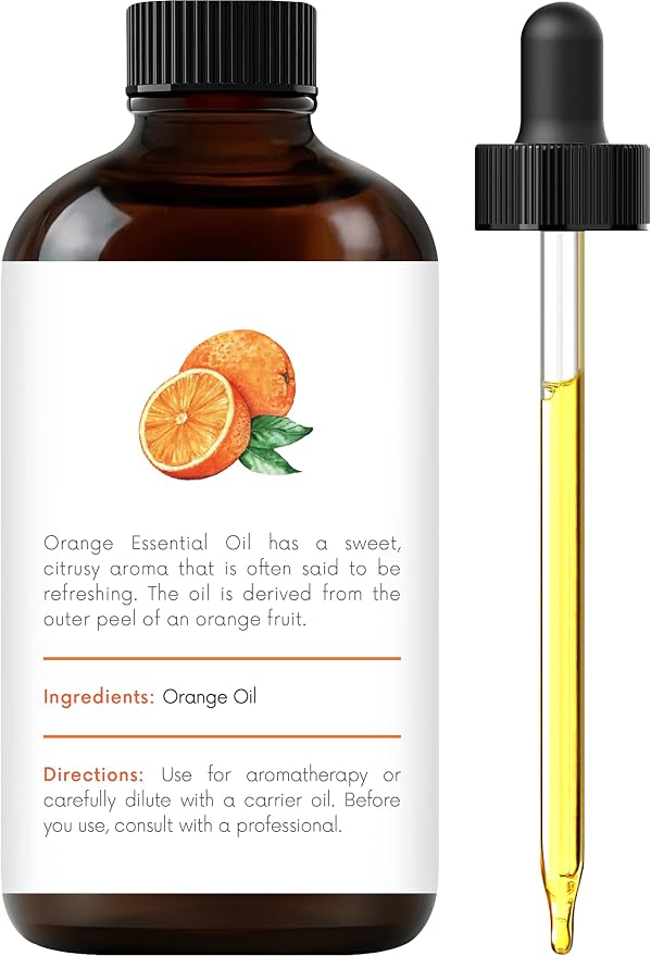 Orange Essential Oil – 1 Fl Oz – 100% Pure and Natural – Premium Grade Essential Oil for Diffuser and Aromatherapy, alternate
