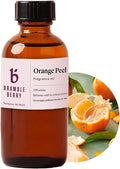 Orange Peel Fragrance Oil 2 oz | Zesty Orange Rind Scent for Soap Making, Candles, Lotion, Bath Bombs & Perfume | Skin Safe