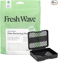 Original Odor Eliminating & Deodorizing Packs - Bag of 6 & Fresh Pod Case - Safer Odor Relief for Small Spaces
