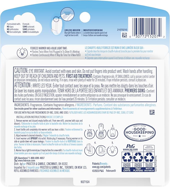 Origins Fade Defy PLUG Air Freshener & Odor Fighter, Ocean, (2).87 fl. oz. Oil Refills 0 Count 6.26 inches, alternate product