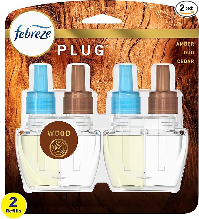 Origins Fade Defy PLUG Air Freshener & Odor Fighter, Wood, (2).87 fl. oz. Oil Refills Cranberry 6.26 inches Wood, product