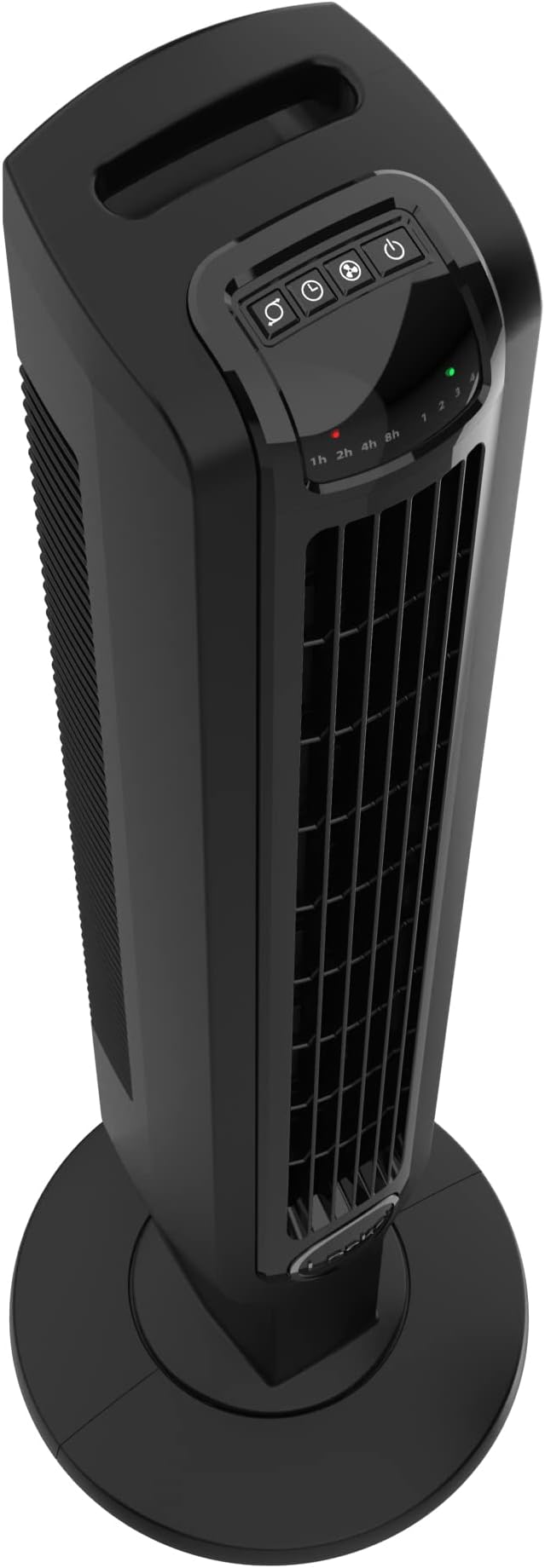 Oscillating Tower Fan, Remote Control, Timer, Dark Mode, 4 Speeds, for Bedroom, Living Room, and Office, 36”, Black, T36511