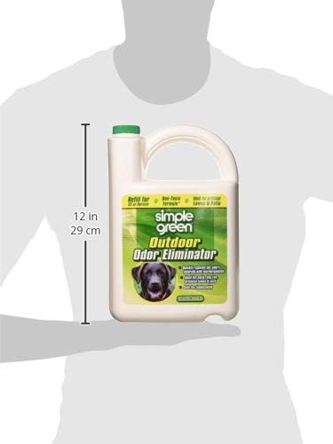 Outdoor Odor Eliminator for Pets, Dogs, 1 gallon Refill - Ideal for Artificial Lawns & Patio, Milky White, alternate product