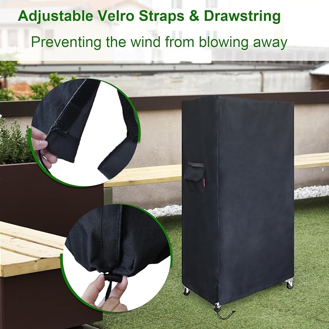 Outdoor Swamp 600D Heavy Duty Cooler Cover, Evaporative Air Cooler&Portable Air Conditioners Cover Fits